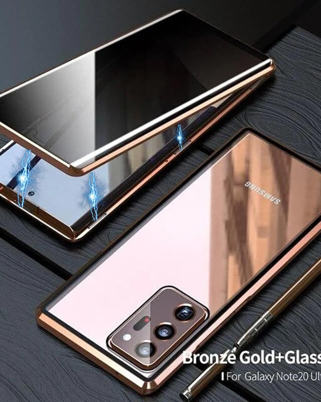 Samsung Magnetic Double-Sided Protection Tempered Glass Phone Case - {{ shop_name}} varyfun