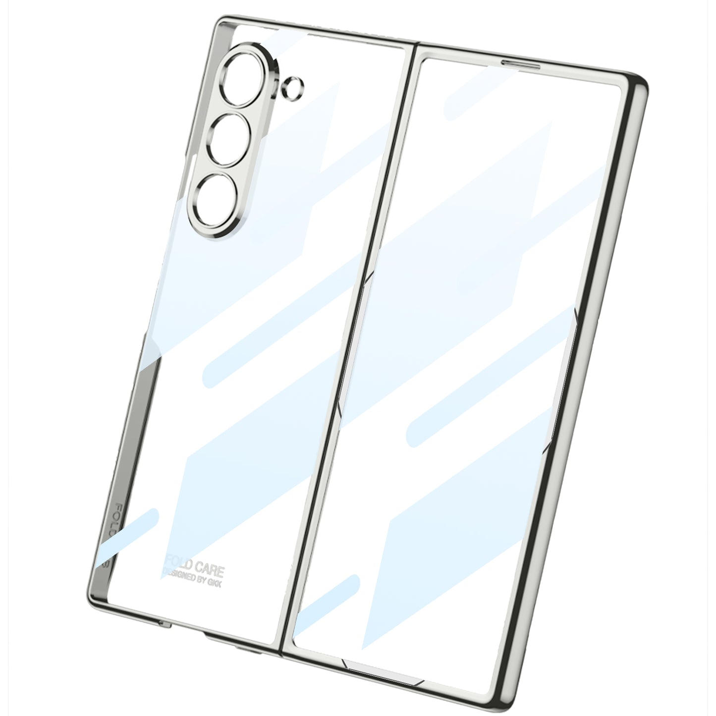 Clear Shockproof Phone Case For Galaxy Z Fold7 Fold6 Fold5 Fold4 Fold3