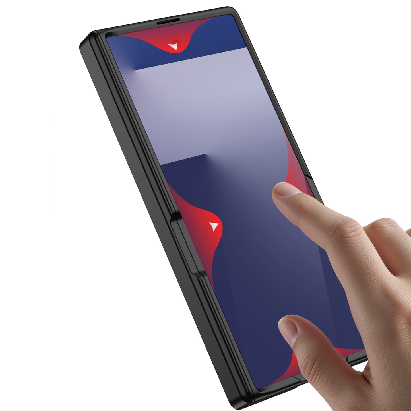 Magnetic Hinge Hidden Bracket All-included Phone Case For Galaxy Z Fold 7/6/5/4/3