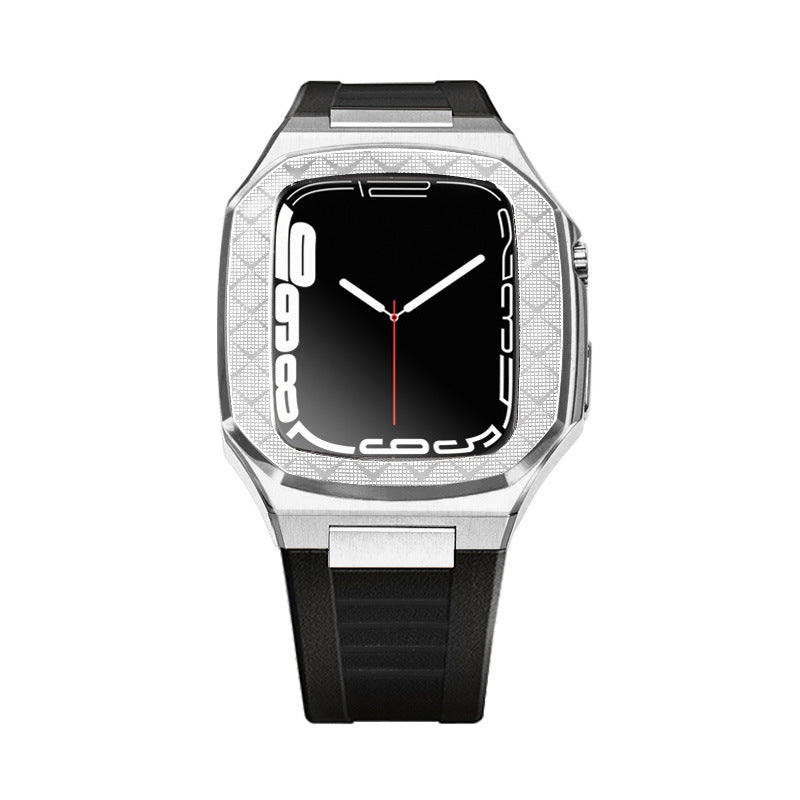 Luxury Metal Case Strap For Apple Watch Series - {{ shop_name}} varyfun