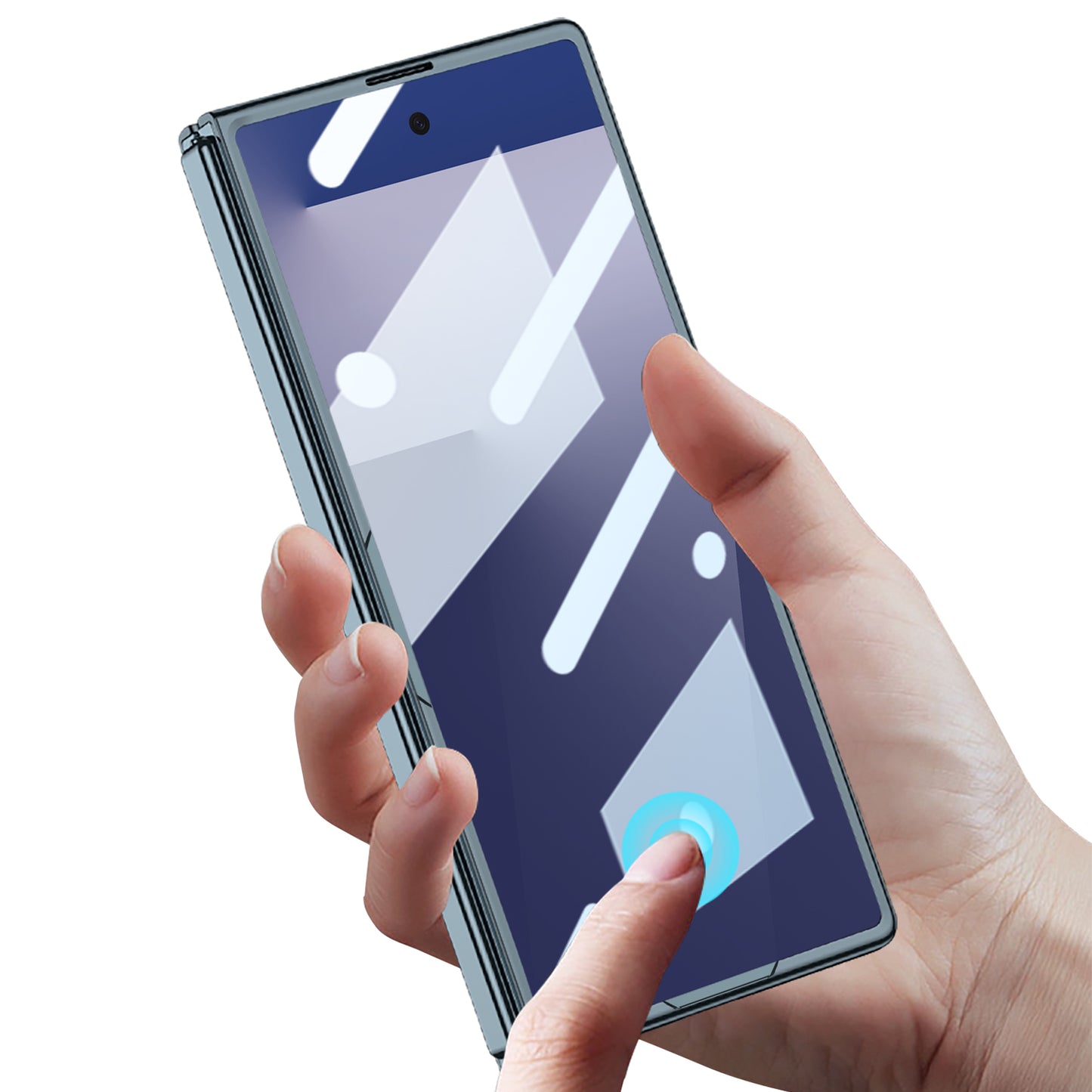 Clear Shockproof Phone Case For Galaxy Z Fold7 Fold6 Fold5 Fold4 Fold3