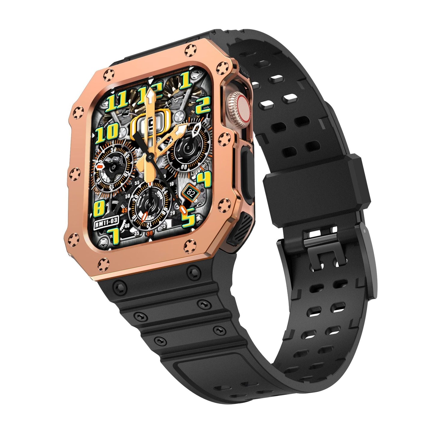 Luxury Case Strap For Apple Watch 44/45 mm