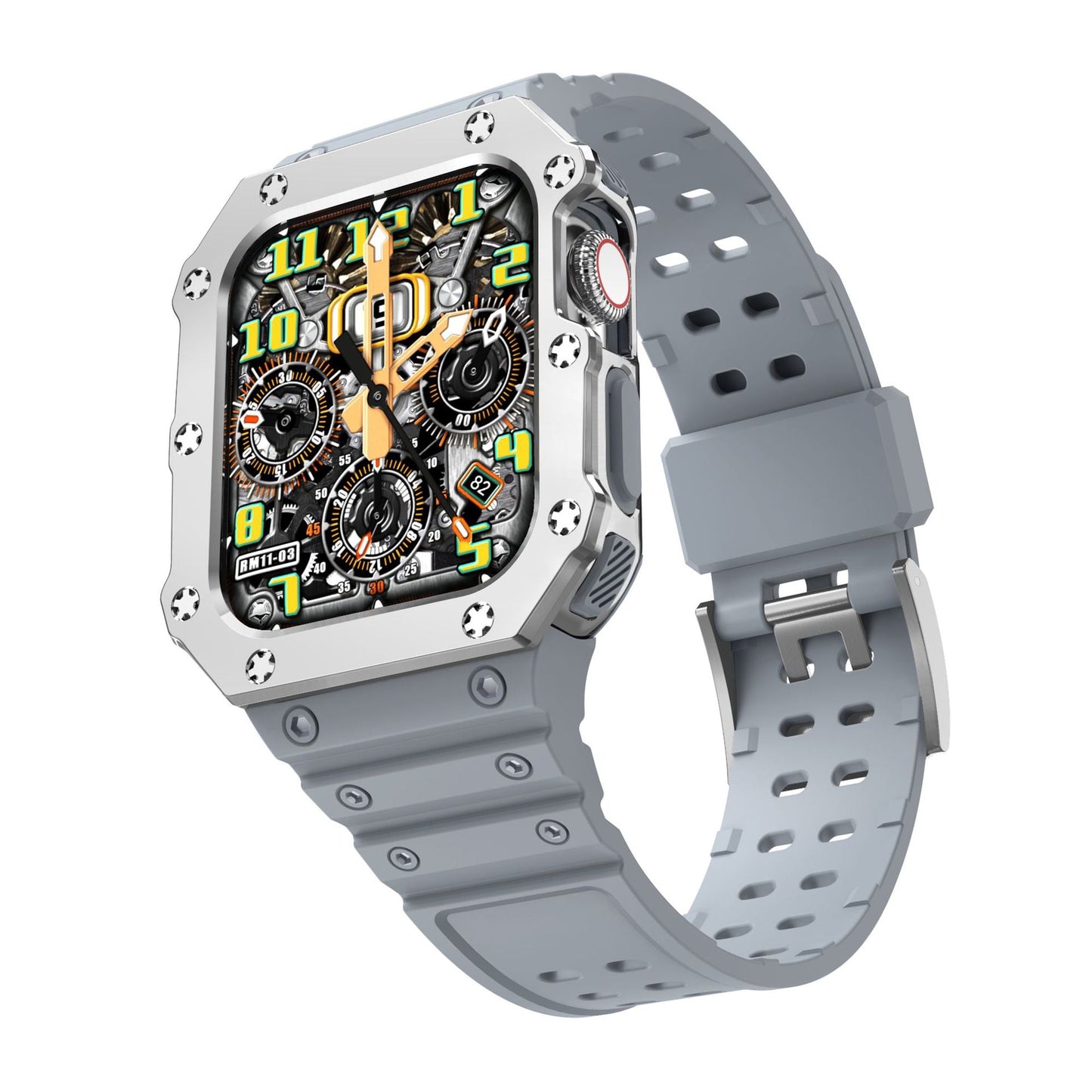 Luxury Case Strap For Apple Watch 44/45 mm