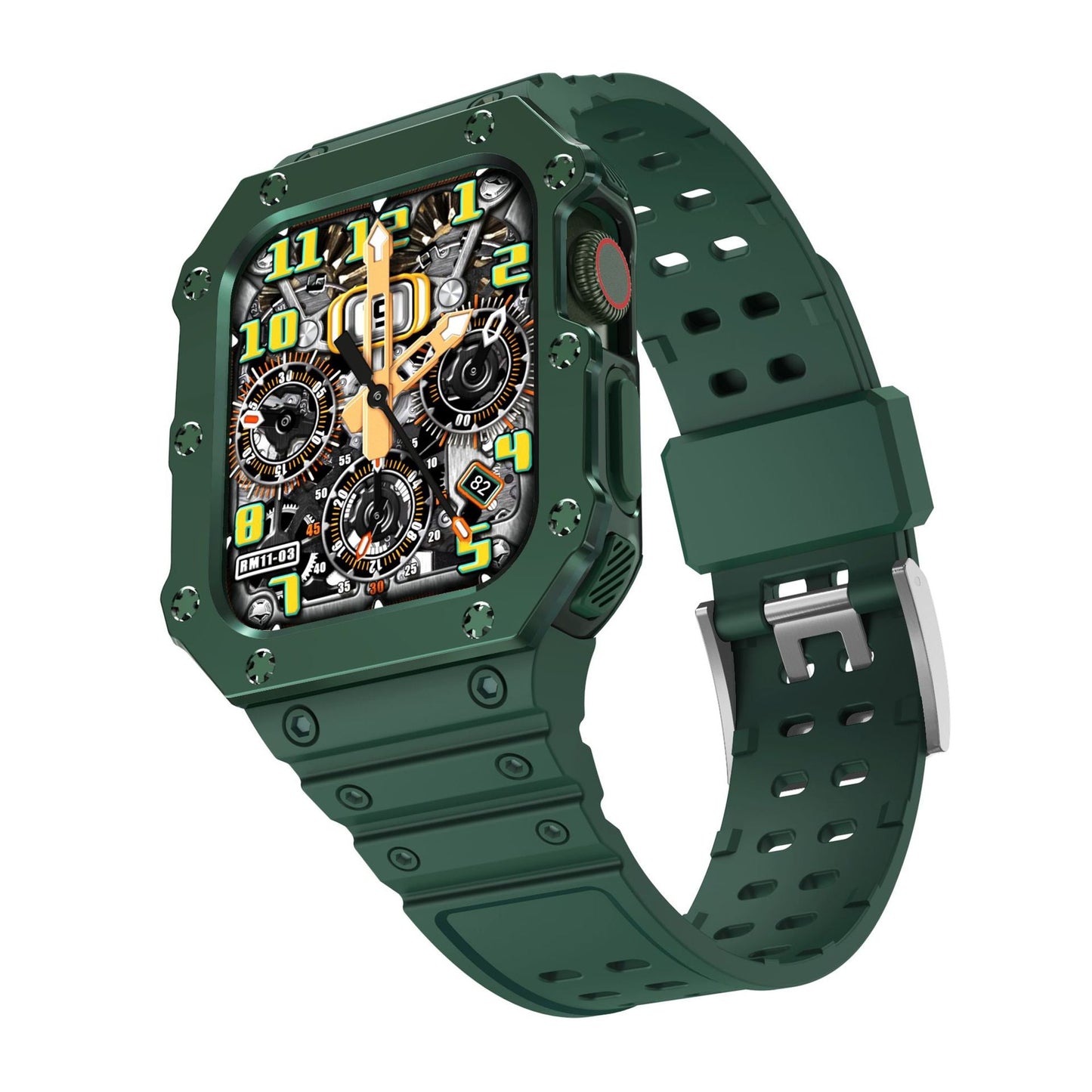 Luxury Case Strap For Apple Watch 44/45 mm