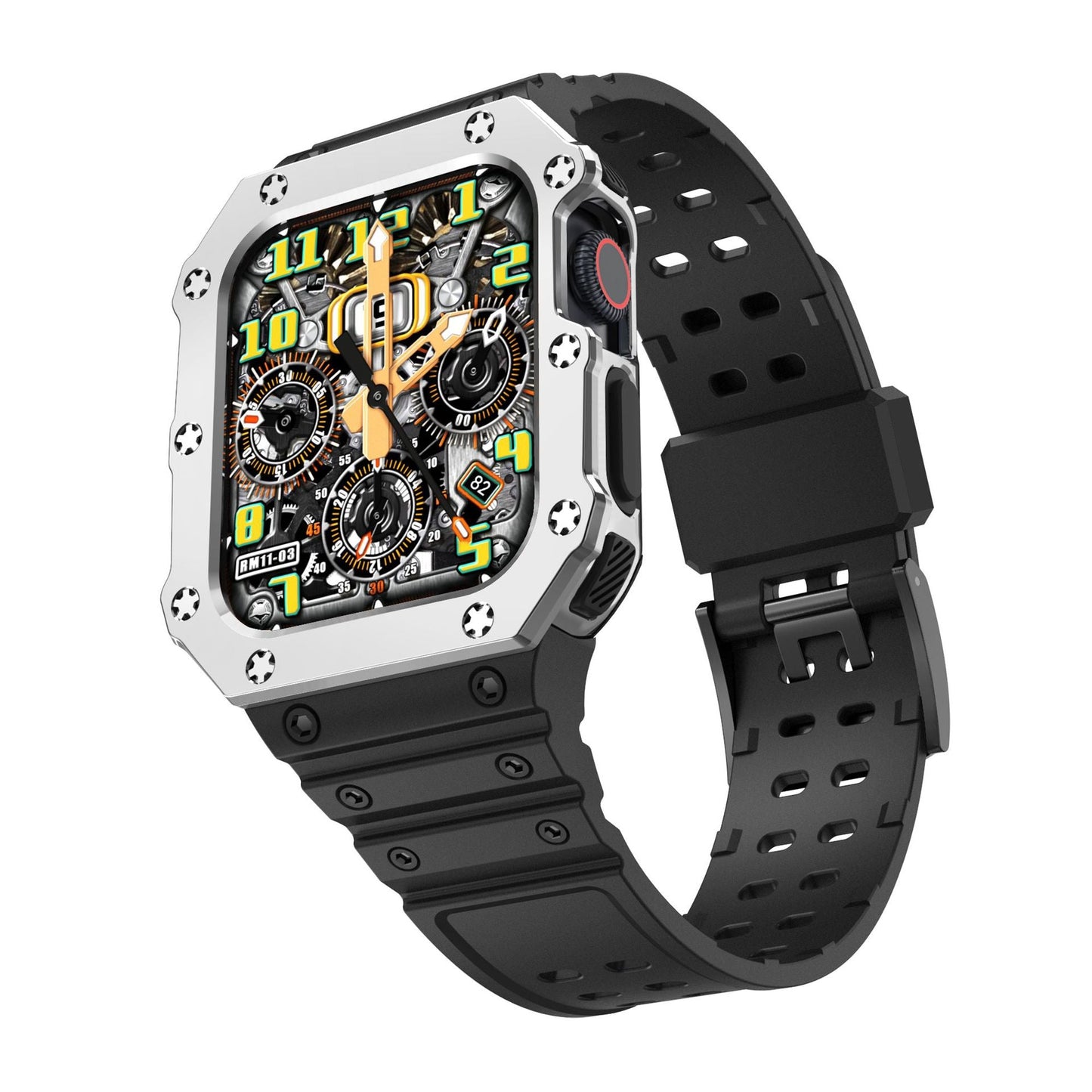 Luxury Case Strap For Apple Watch 44/45 mm