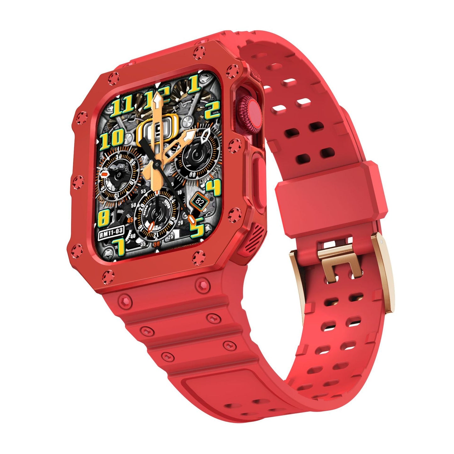 Luxury Case Strap For Apple Watch 44/45 mm