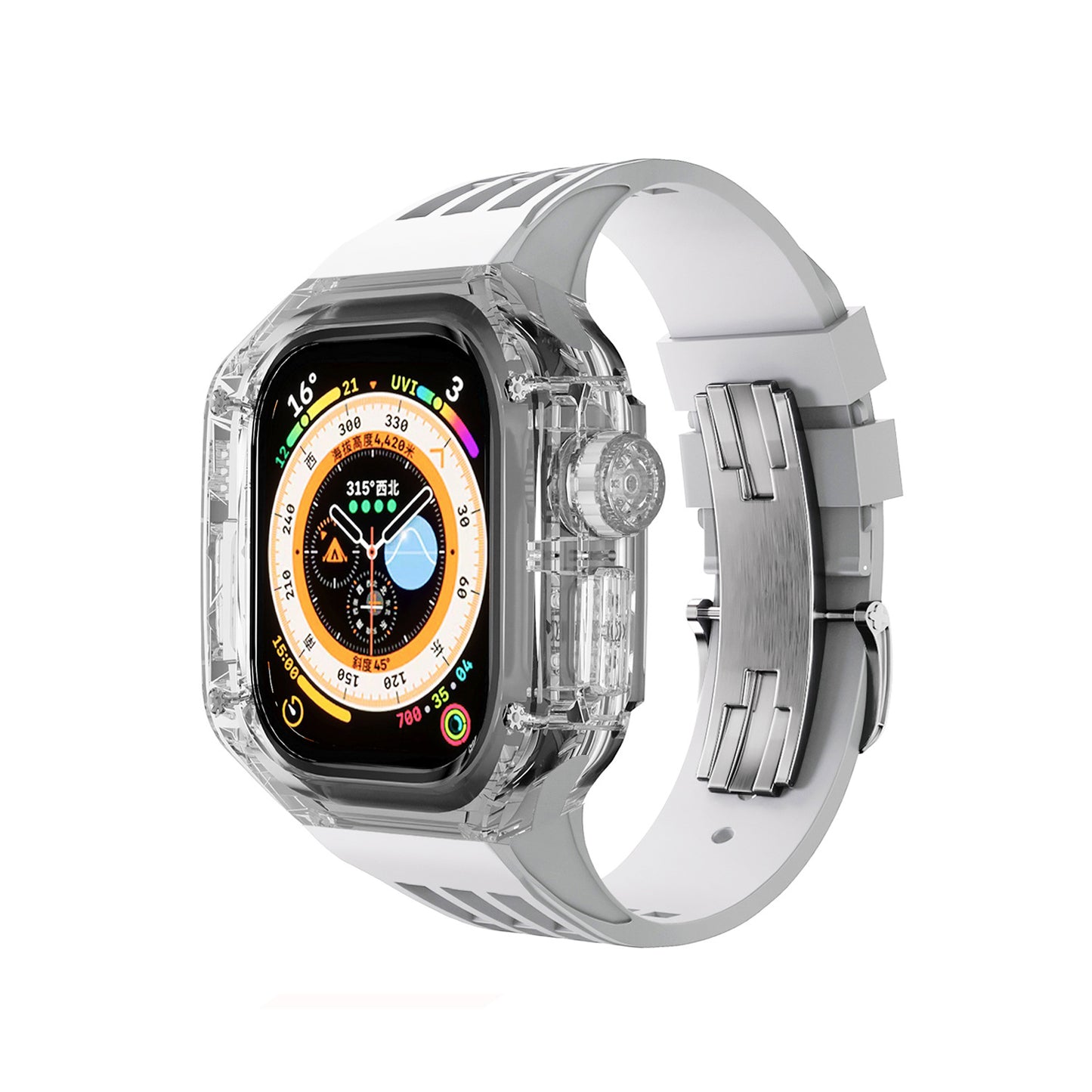 Luxury Case Strap For Apple Watch Ultra 49mm