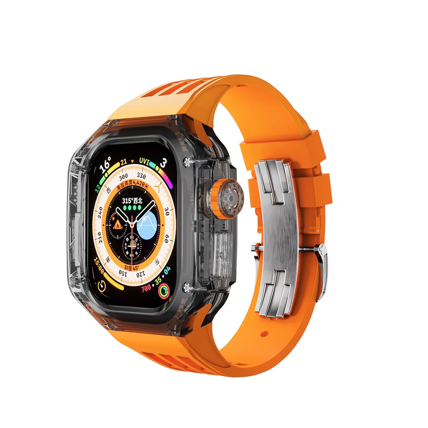 Luxury Case Strap For Apple Watch Ultra 49mm