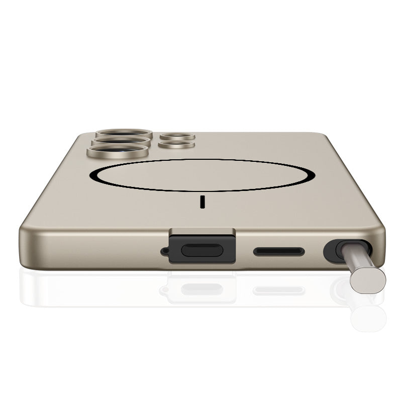 Magnetic Shockproof Phone Case Support Wireless Charge For Galaxy S25 Ultra