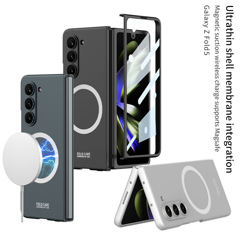 All-inclusive MagSafe Phone Case With Back Screen Protector For Samsung Galaxy Z Fold 5/4/3 5G