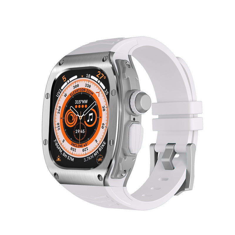 Luxury Metal Case Strap For Apple Watch Series - {{ shop_name}} varyfun