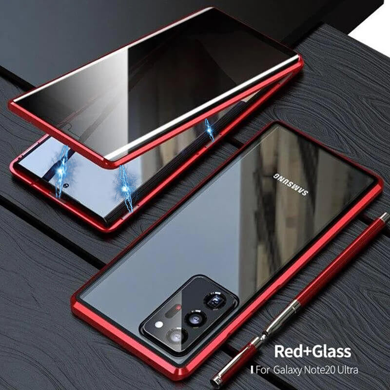Samsung Magnetic Double-Sided Protection Tempered Glass Phone Case - {{ shop_name}} varyfun