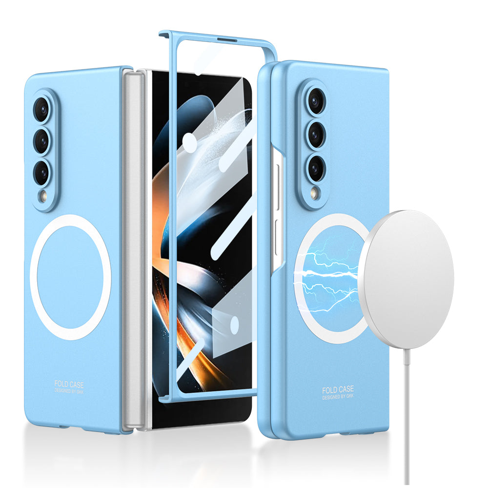All-inclusive MagSafe Phone Case With Back Screen Protector For Samsung Galaxy Z Fold 5/4/3 5G