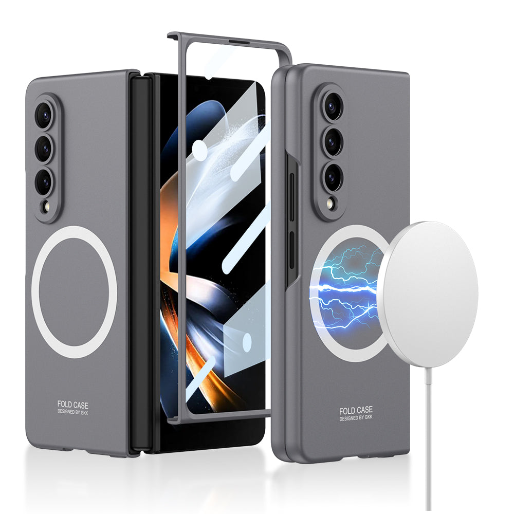 All-inclusive MagSafe Phone Case With Back Screen Protector For Samsung Galaxy Z Fold 5/4/3 5G