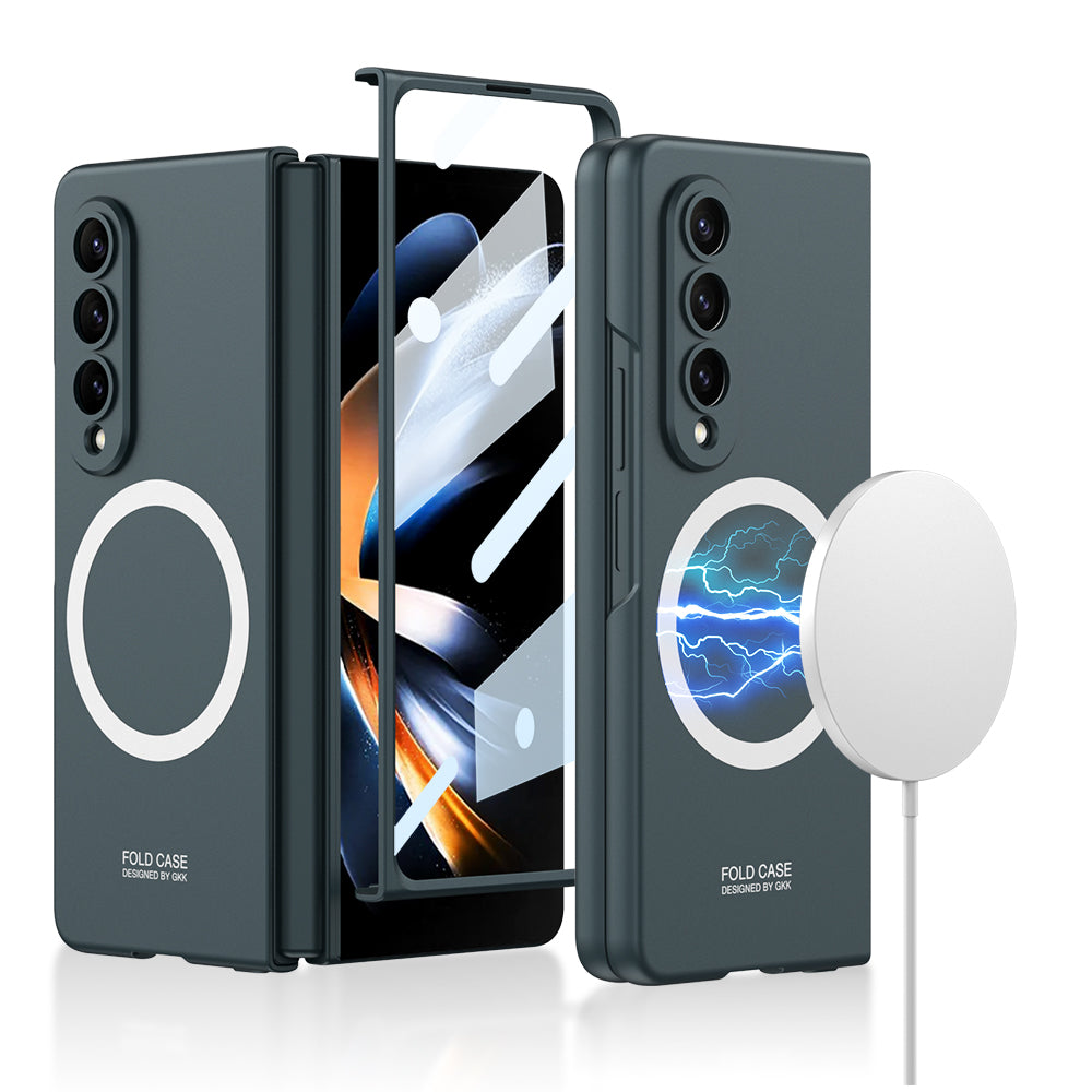 All-inclusive MagSafe Phone Case With Back Screen Protector For Samsung Galaxy Z Fold 5/4/3 5G