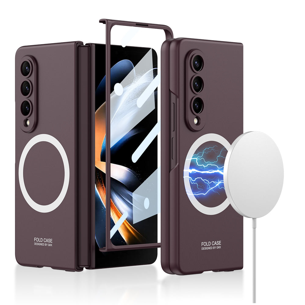 All-inclusive MagSafe Phone Case With Back Screen Protector For Samsung Galaxy Z Fold 5/4/3 5G