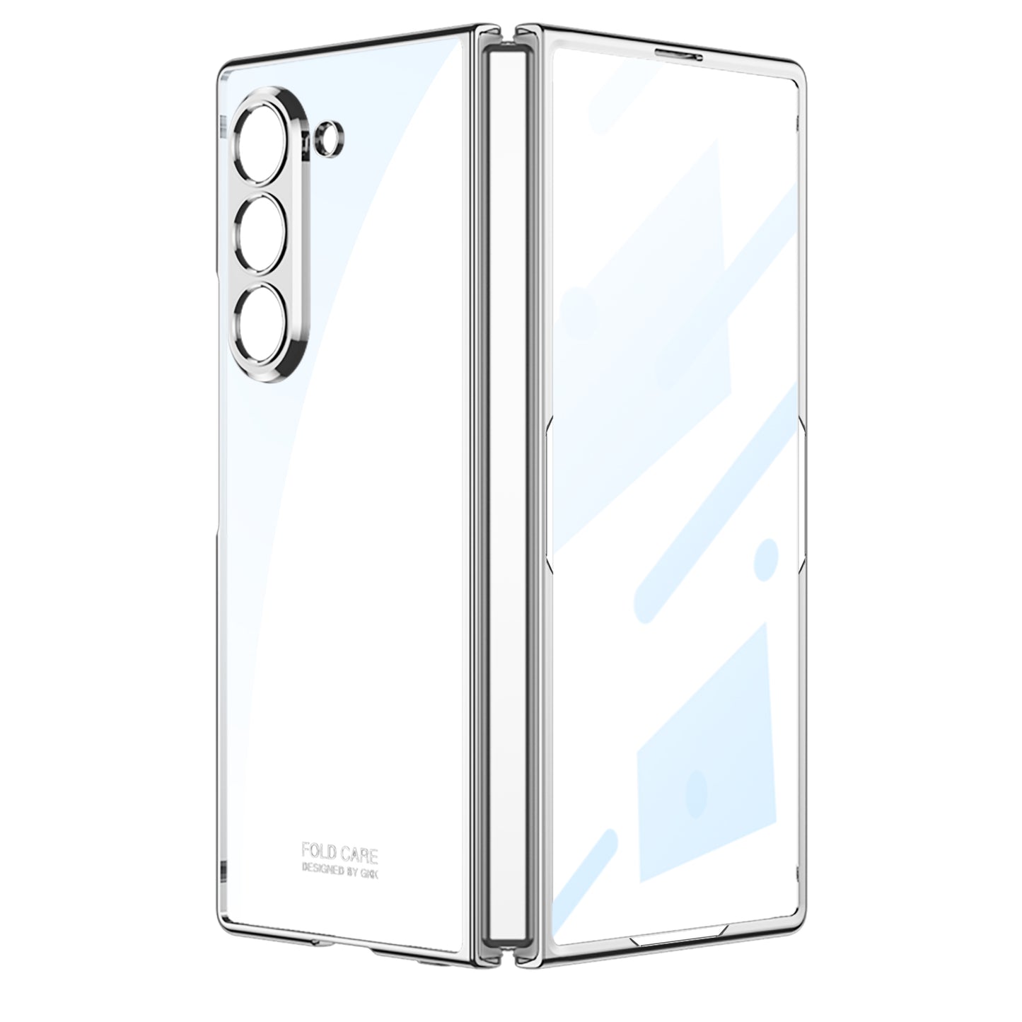 Clear Shockproof Phone Case For Galaxy Z Fold7 Fold6 Fold5 Fold4 Fold3