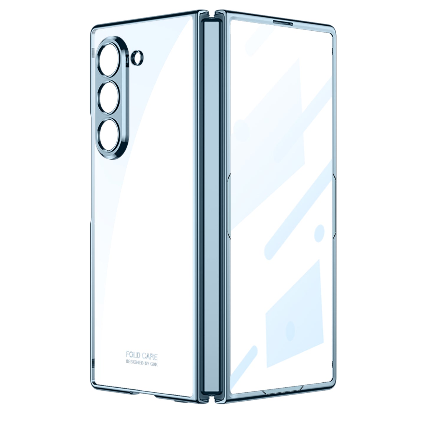 Clear Shockproof Phone Case For Galaxy Z Fold7 Fold6 Fold5 Fold4 Fold3