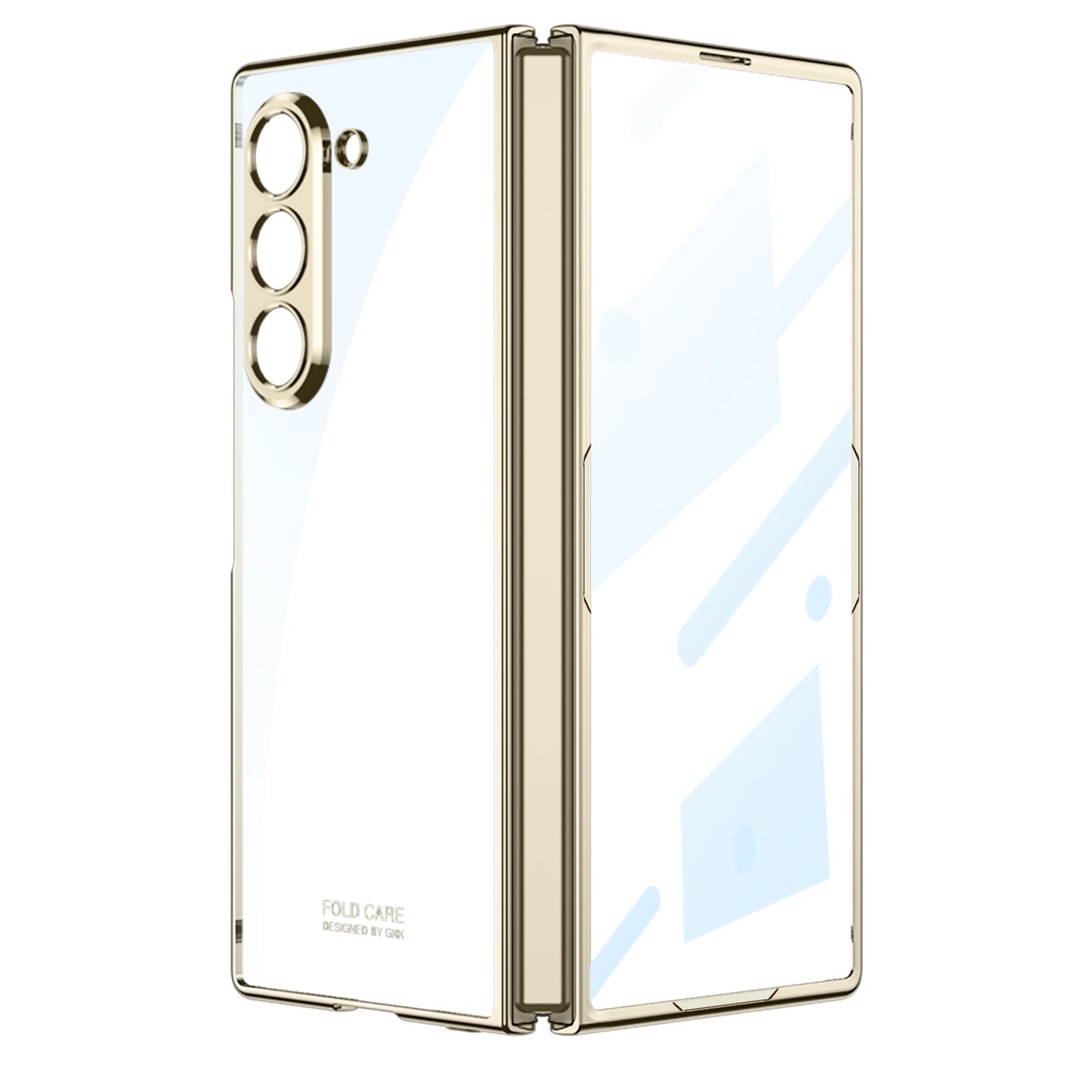 Clear Shockproof Phone Case For Galaxy Z Fold7 Fold6 Fold5 Fold4 Fold3