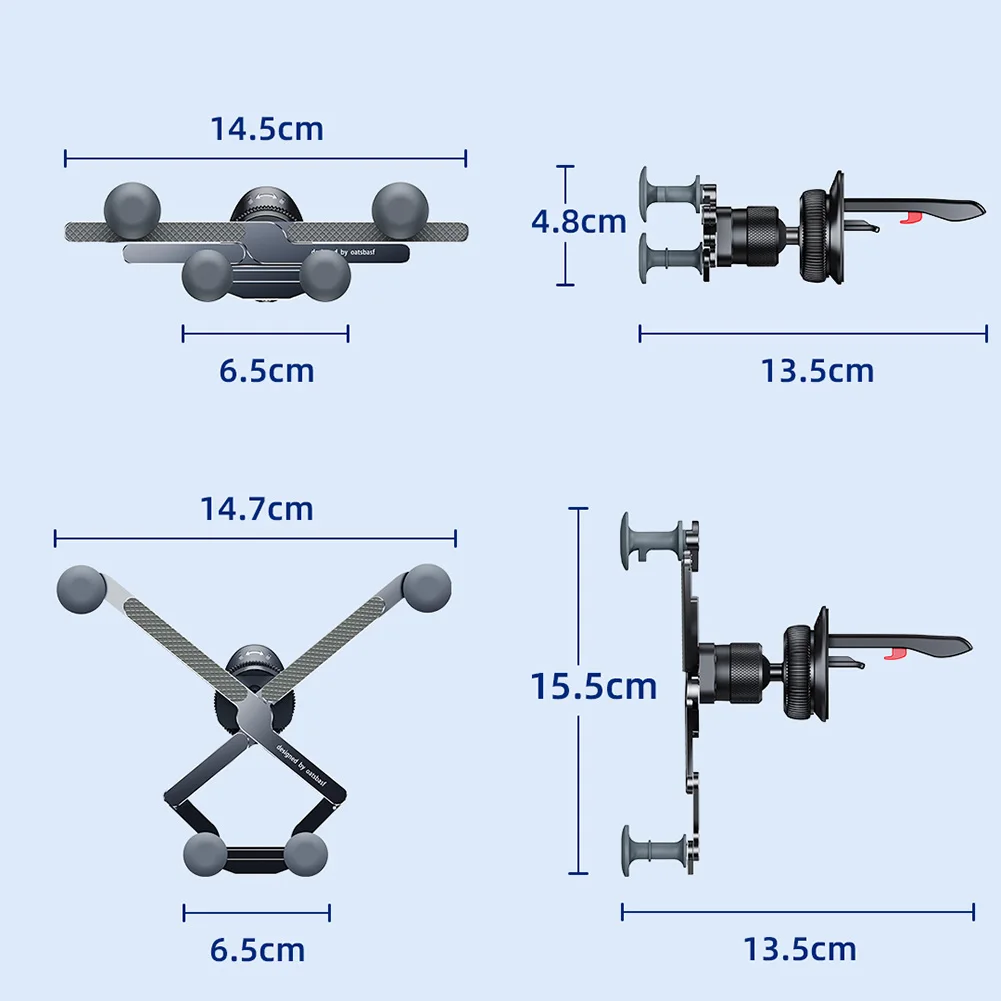Car Phone Holder Car Accessories Interior Universal Car Bracket for Samsung Galaxy Z Fold 5/4/3 - Mycasety Mycasety
