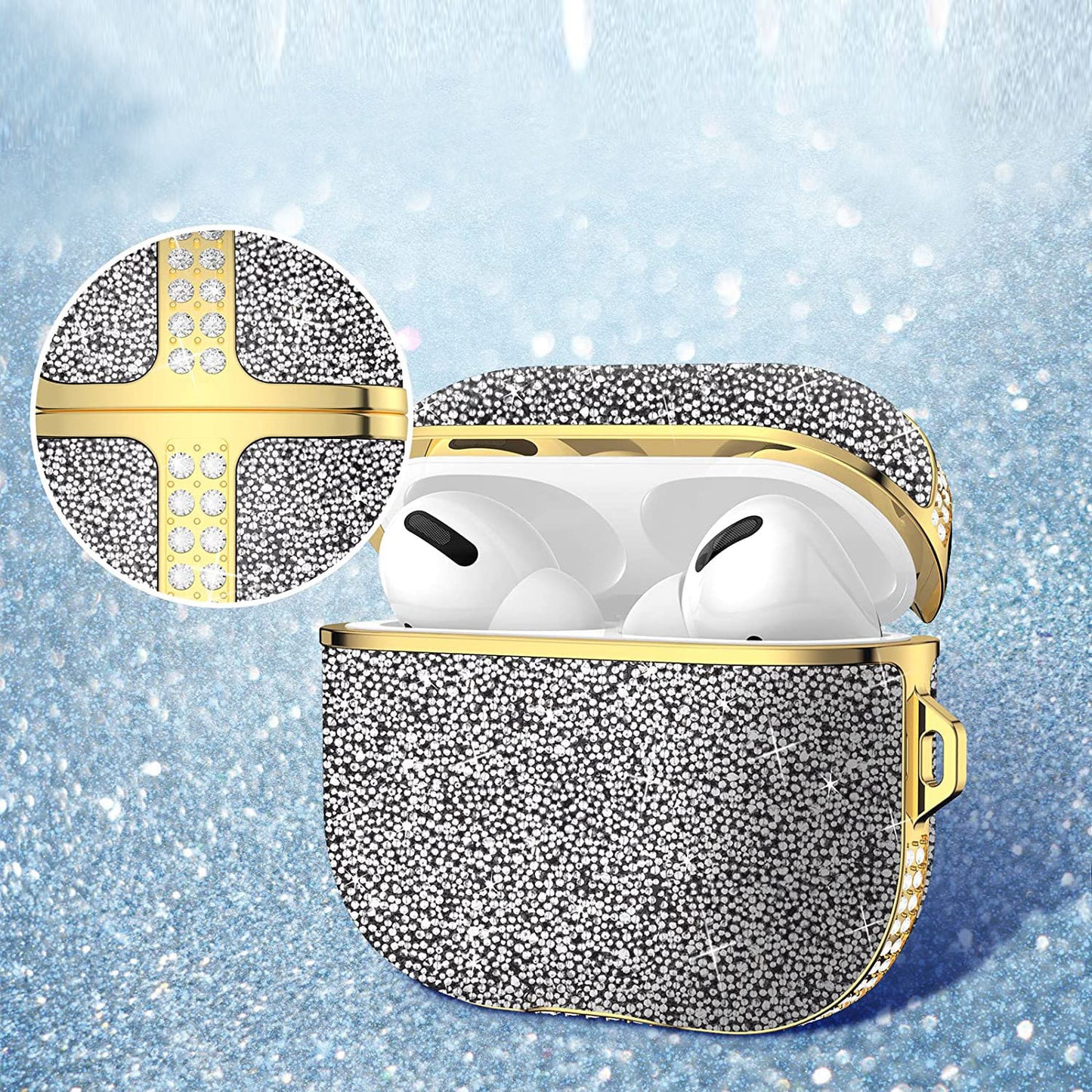 Luxury Crystal Anti-fall Protective Cover For AriPods 3