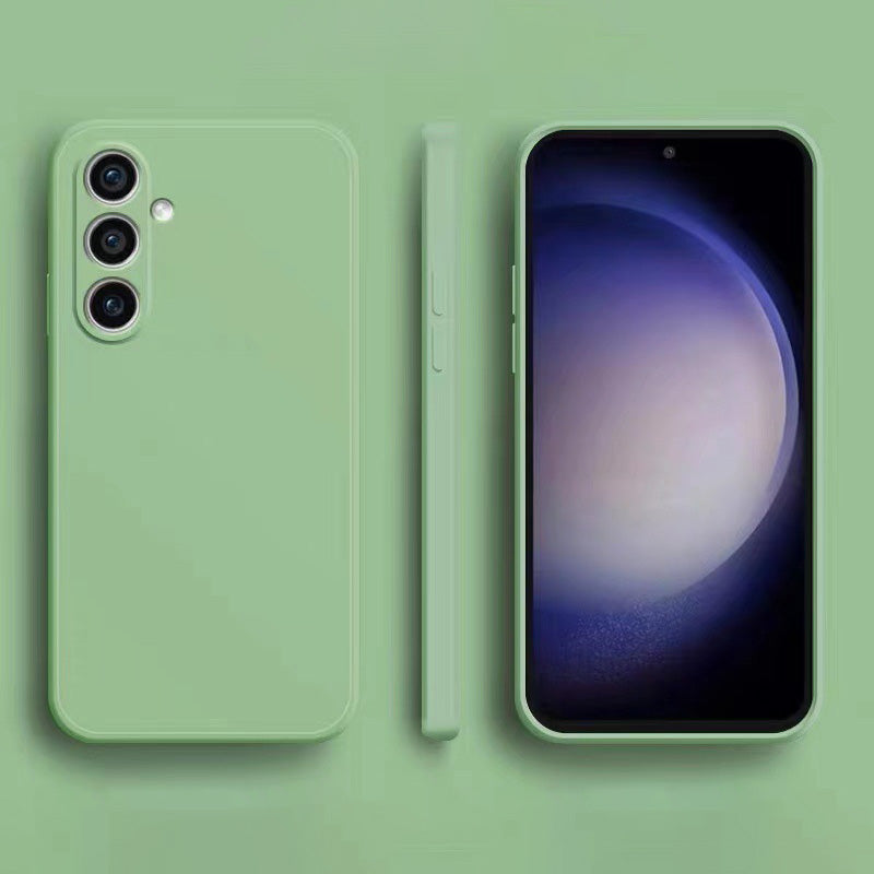 Luxury Liquid Silicone Case for Galaxy S24 S23 S22 S21 S20 Ultra Plus