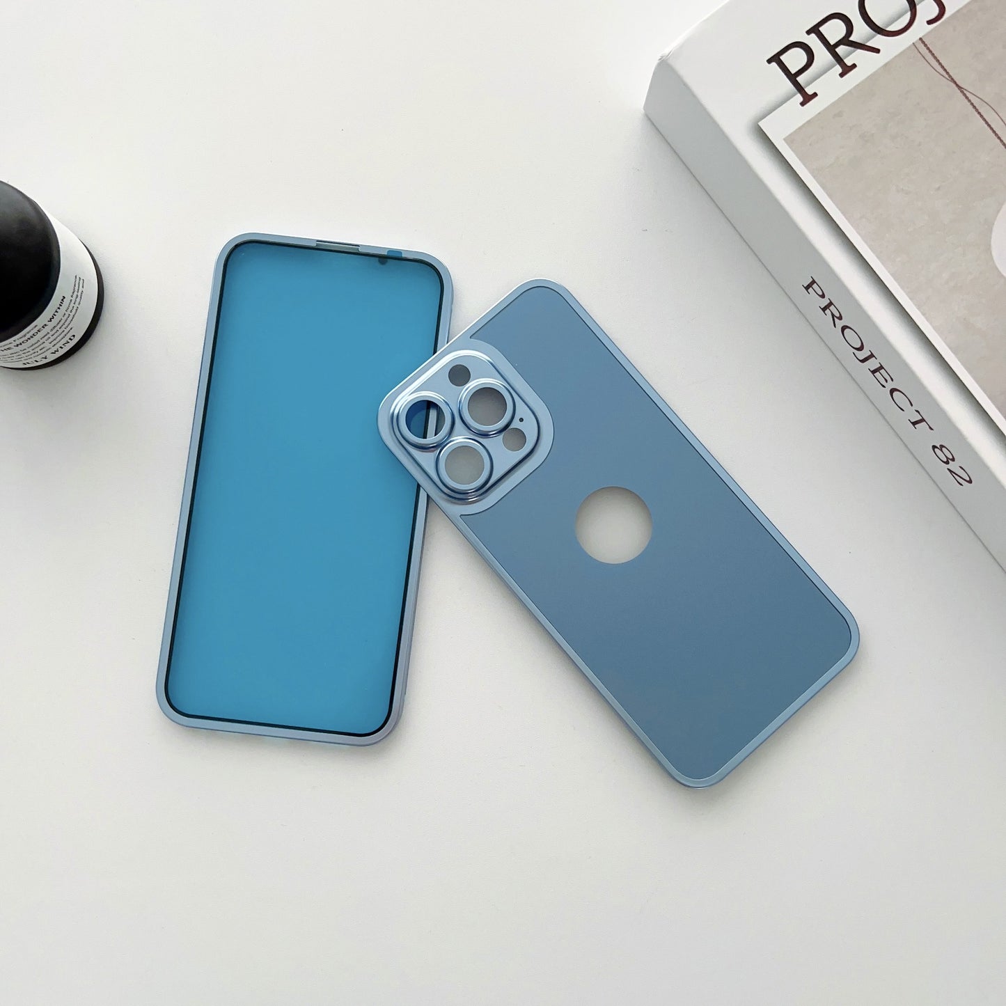 Aluminum Alloy Double-sided Protective iPhone Case