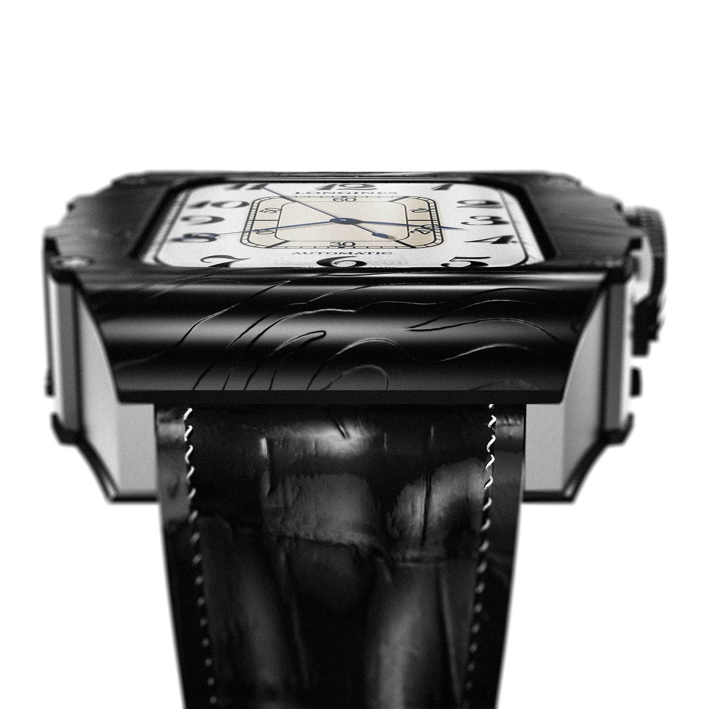 Luxury Metal Case Strap For Apple Watch 44/45 mm