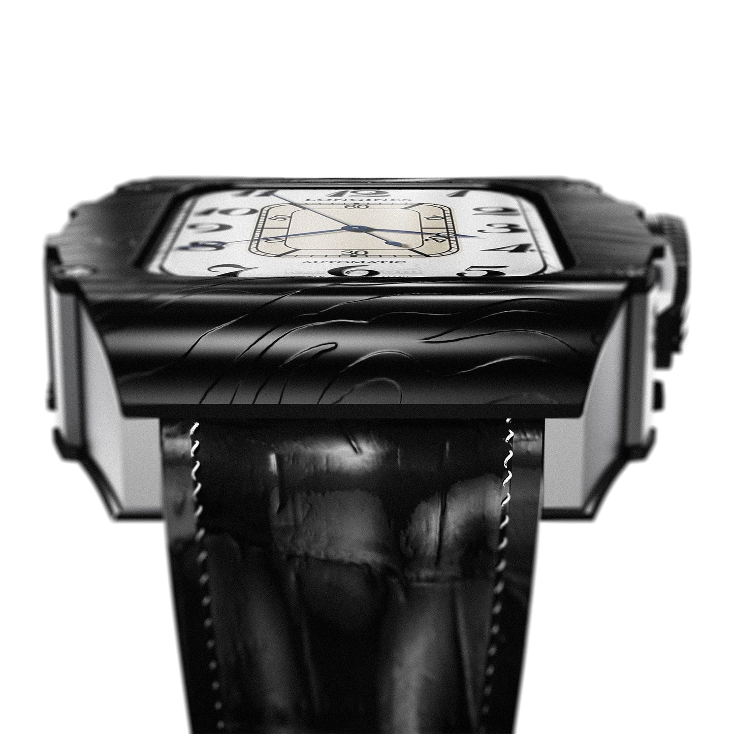 Luxury Metal Case Strap For Apple Watch 44/45 mm