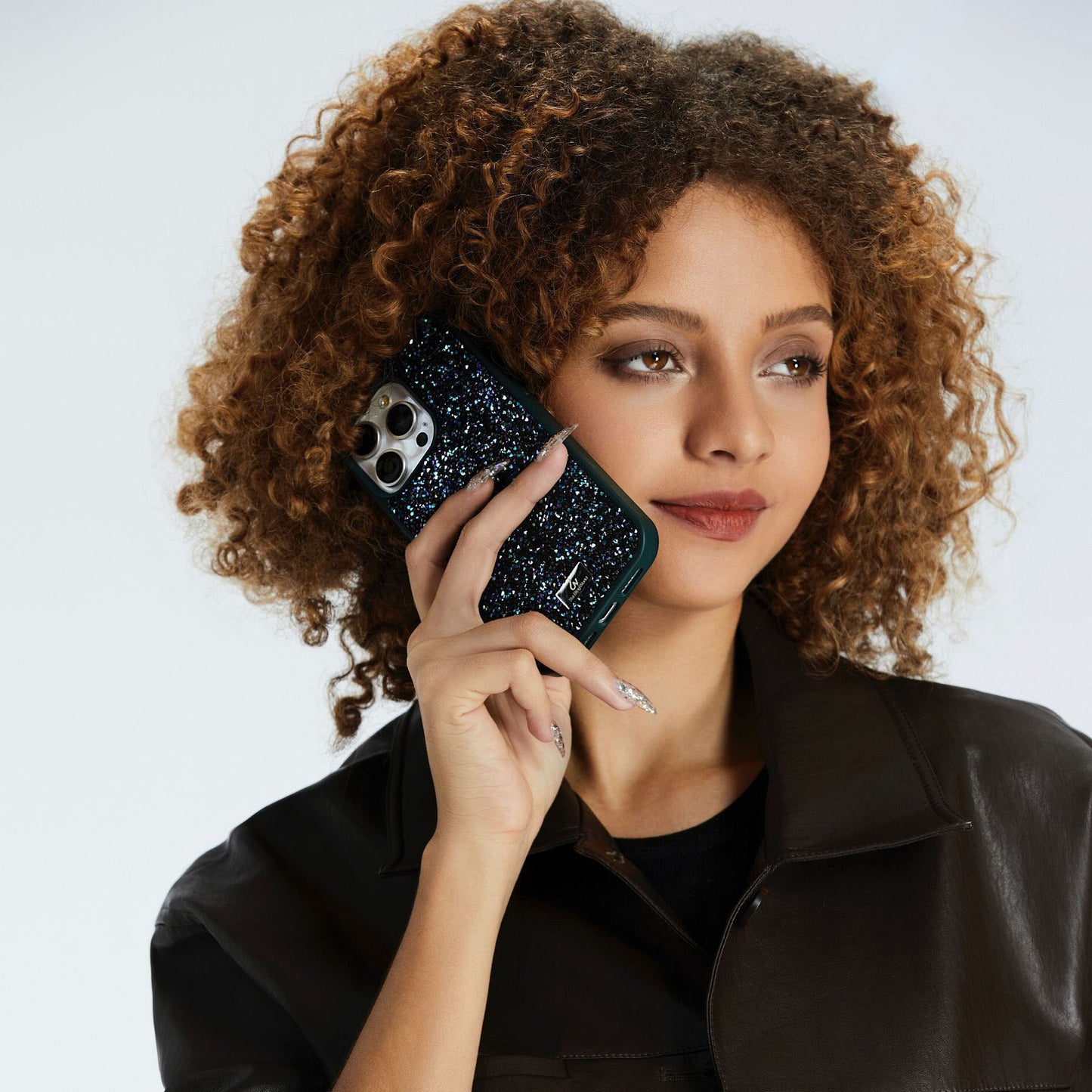 Luxurious Crystal Anti-fall Protective iPhone Case