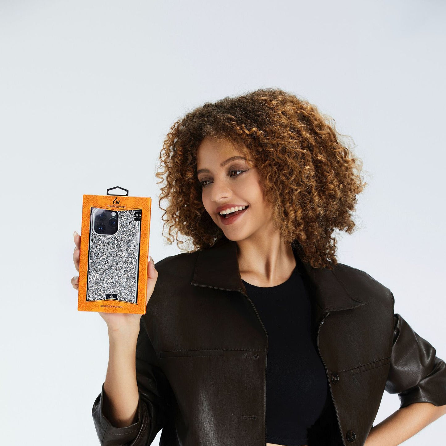 Luxurious Crystal Anti-fall Protective iPhone Case