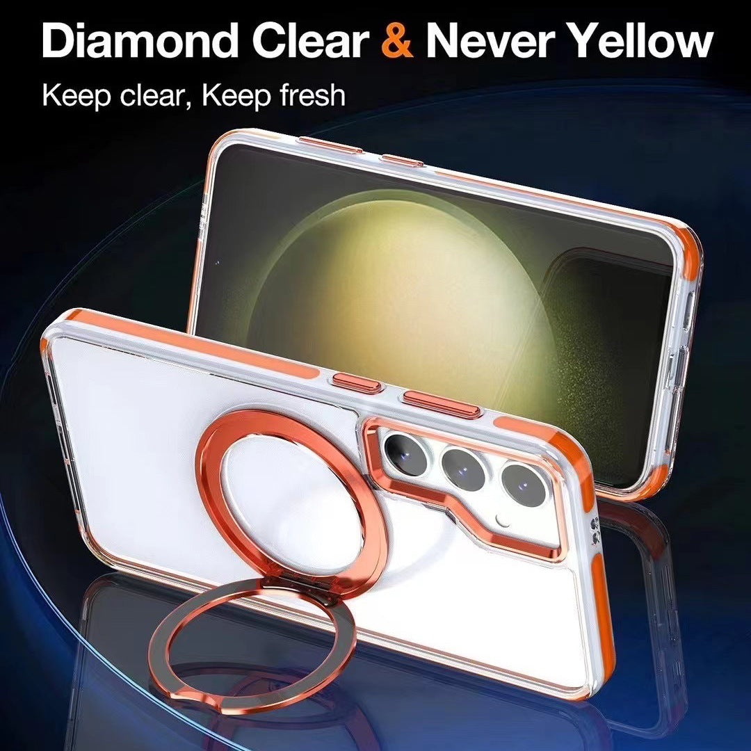 Air Bag Anti-fall All-inclusive Magnetic Protective Case For Samsung Galaxy S24 S23 Ultra Plus