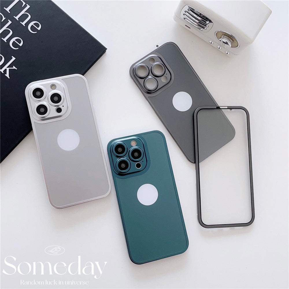 Aluminum Alloy Double-sided Protective iPhone Case