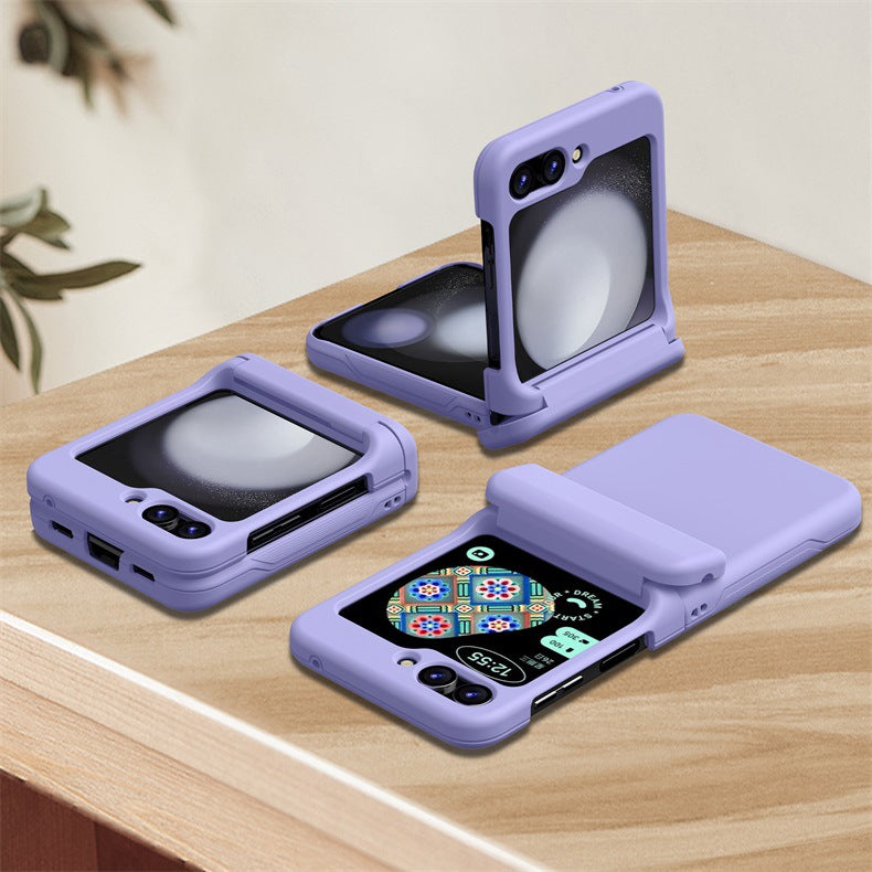 Magnetic All-included Protective Phone Case For Galaxy Flip 6/5/4/3 With Card Holder