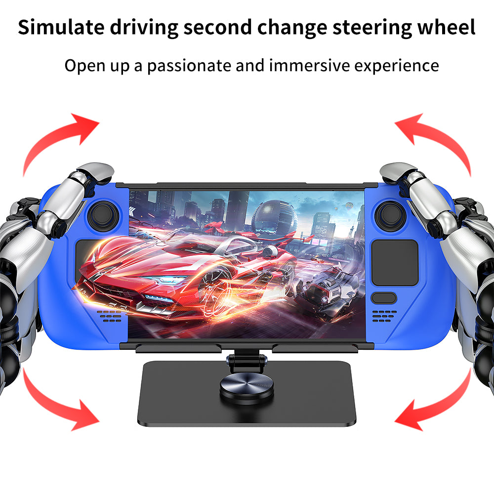 Steam Deck | Anti-fall Protective Cover With Carbon Steel Folding Bracket - {{ shop_name}} varyfun