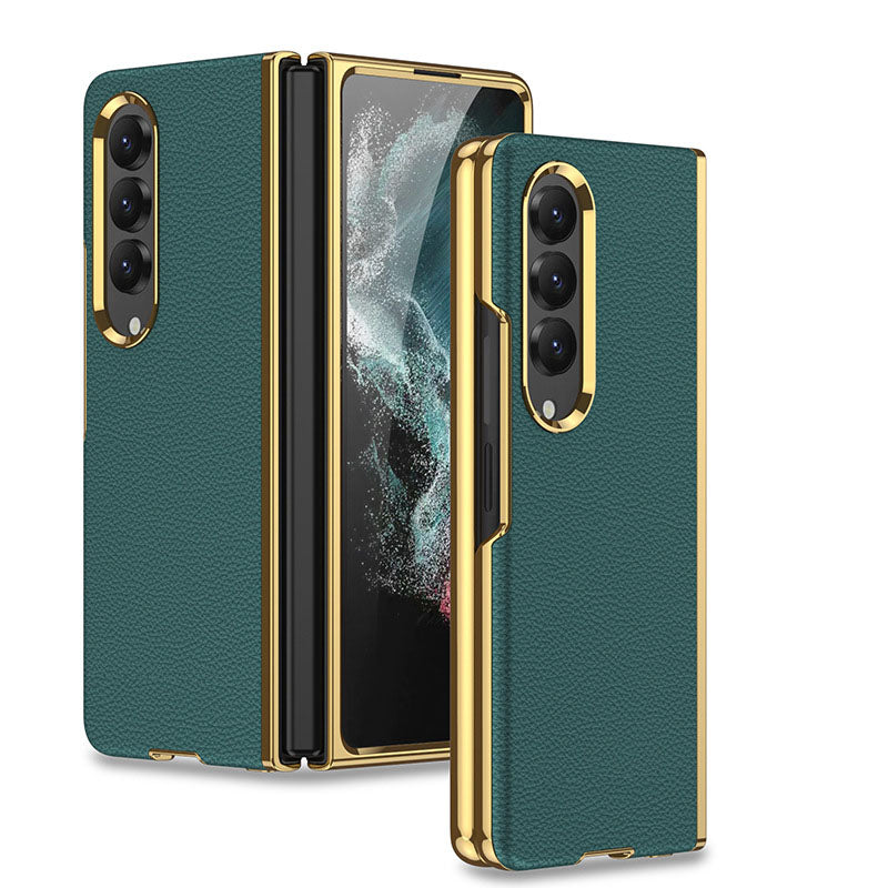 Samsung Galaxy Z Fold 4 5G Luxury Leather Ultra-thin All-inclusive Drop-resistant Protective Cover - {{ shop_name}} varyfun