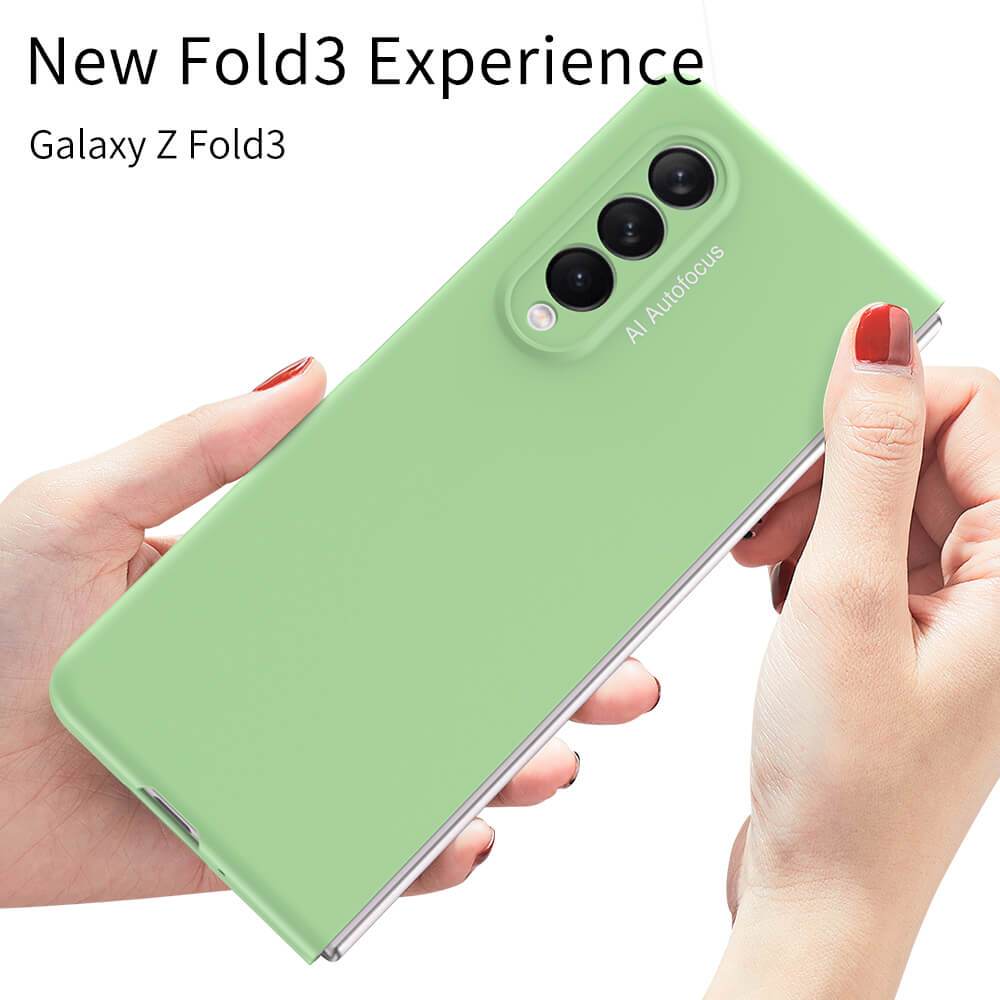 Ultra-thin Liquid Hard Shell Case for Samsung Galaxy Z Fold 3 5G - {{ shop_name}} varyfun