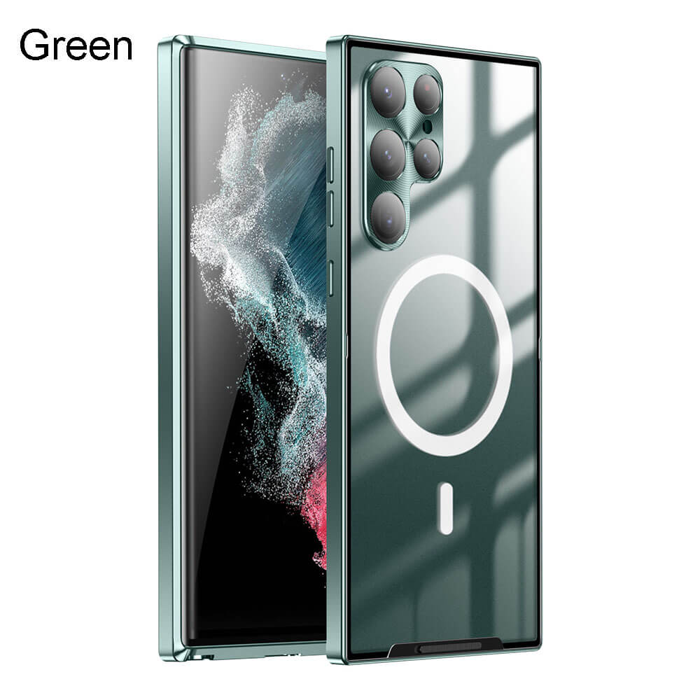 Magnetic Magsafe Metal Case for Samsung Galaxy Note20 Ultra S23 S22 S21 Ultra Plus - {{ shop_name}} varyfun