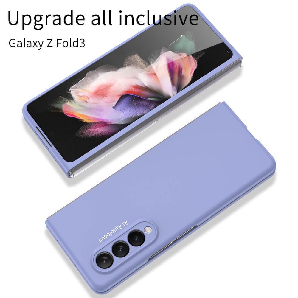 Ultra-thin Liquid Hard Shell Case for Samsung Galaxy Z Fold 3 5G - {{ shop_name}} varyfun