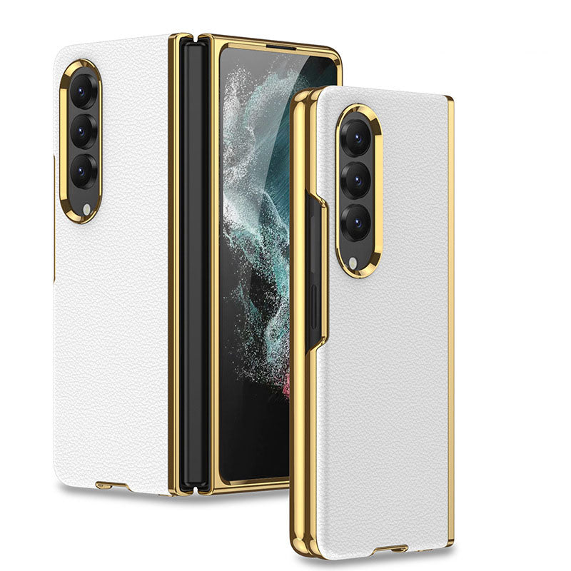 Samsung Galaxy Z Fold 4 5G Luxury Leather Ultra-thin All-inclusive Drop-resistant Protective Cover - {{ shop_name}} varyfun