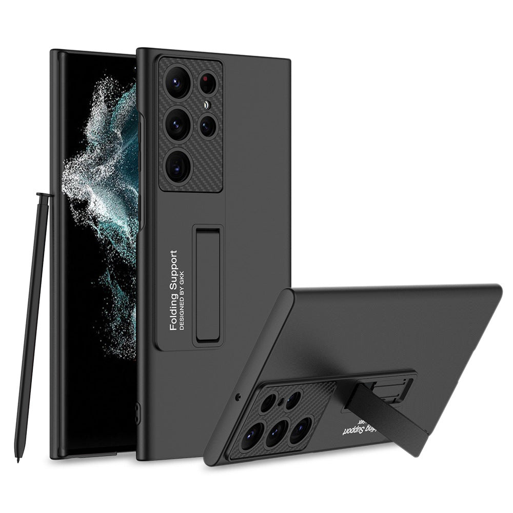 Ultra-thin Frosted Invisible Stand Cover For Samsung Galaxy S24 S23 S22 Ultra Plus - {{ shop_name}} varyfun