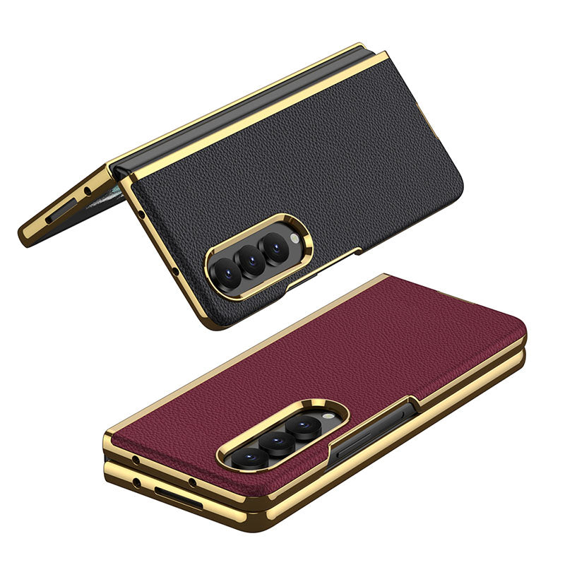 Samsung Galaxy Z Fold 4 5G Luxury Leather Ultra-thin All-inclusive Drop-resistant Protective Cover - {{ shop_name}} varyfun
