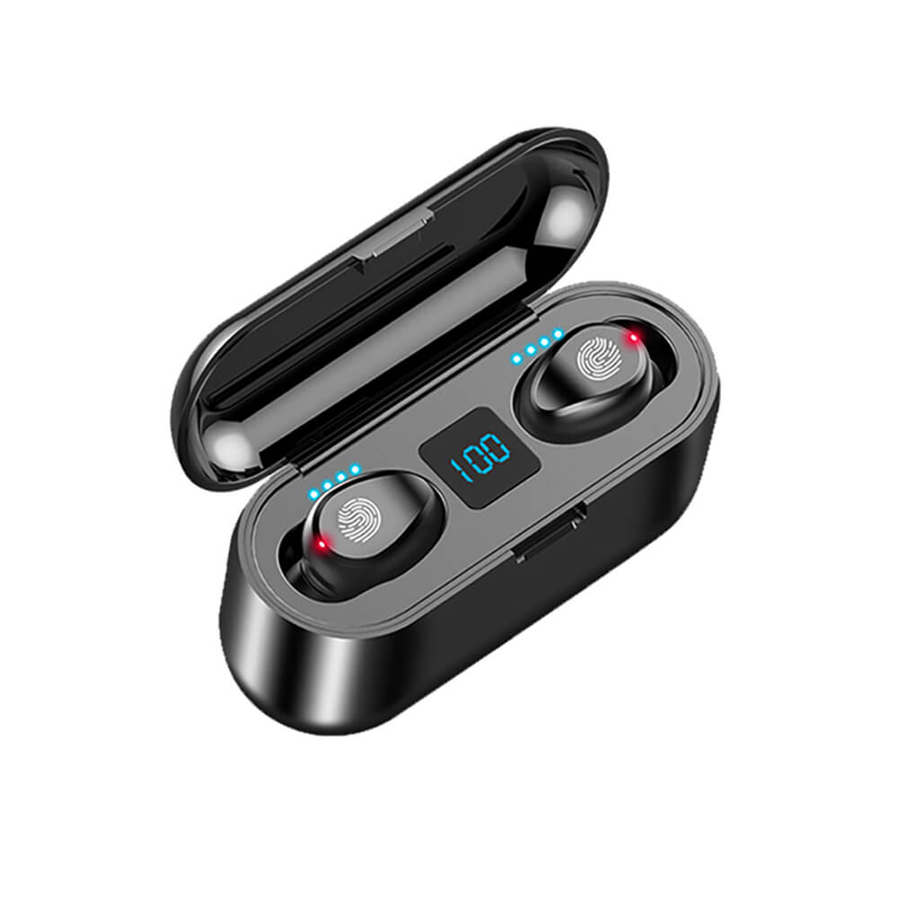 F9 Earphone LED Touch Bluetooth 5.0 Large Capacity Charging Cabin - {{ shop_name}} Dealggo.com