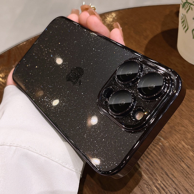 Starry Sky Glitter Plating iPhone Case - mycasety2023 Mycasety