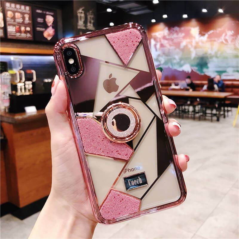 2020 Luxury Diamond Ring iPhone Case - {{ shop_name}} varyfun