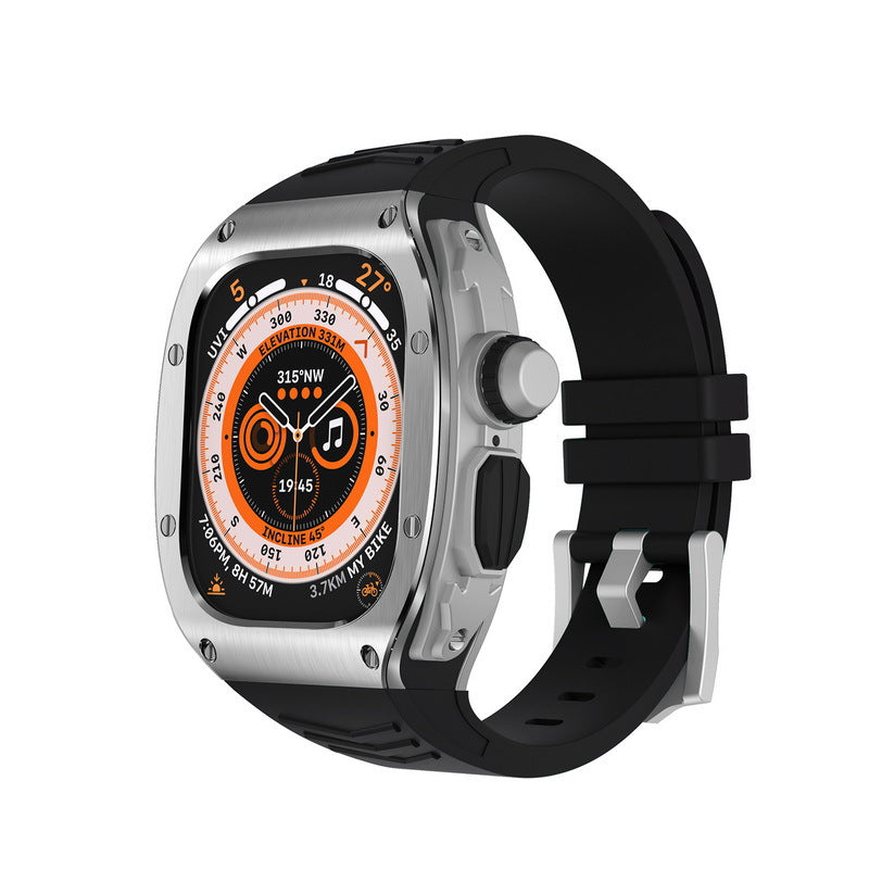 Luxury Metal Case Strap For Apple Watch Series - {{ shop_name}} varyfun