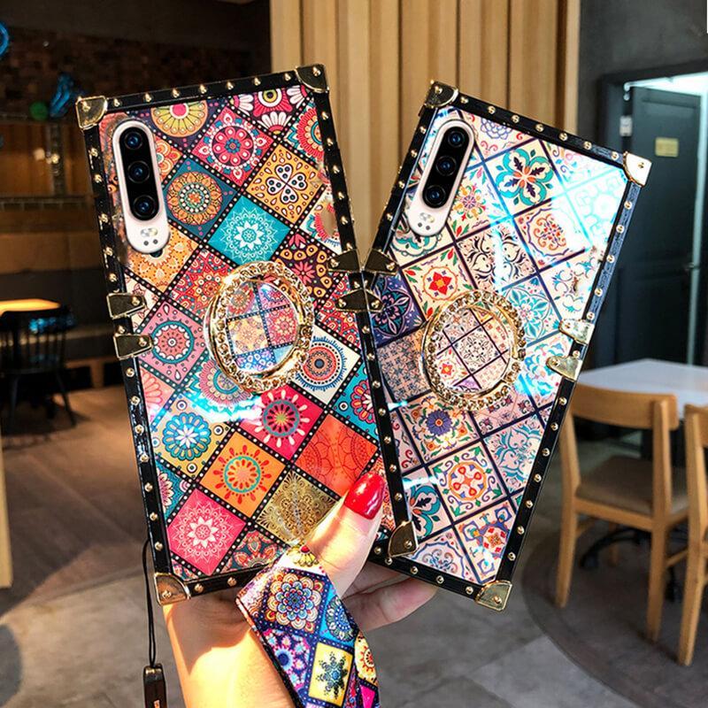 High Quality Bohemian Lanyard Ring Phone Case For Huawei and Xiaomi - {{ shop_name}} varyfun
