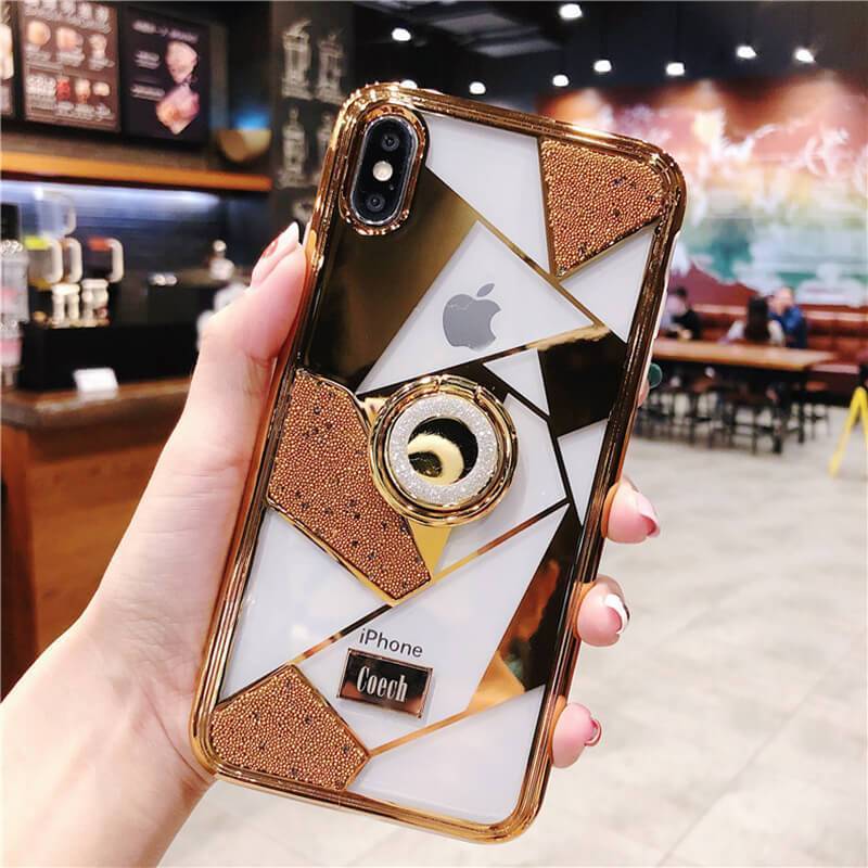 2020 Luxury Diamond Ring iPhone Case - {{ shop_name}} varyfun