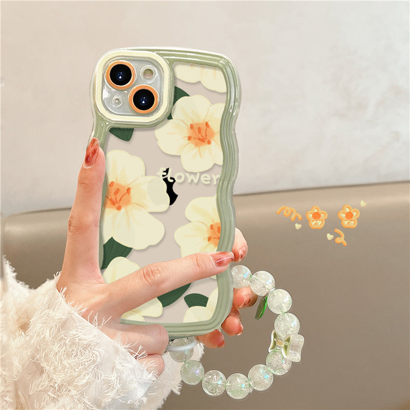 Advanced White Flower Bracelet iPhone Case - mycasety2023 Mycasety