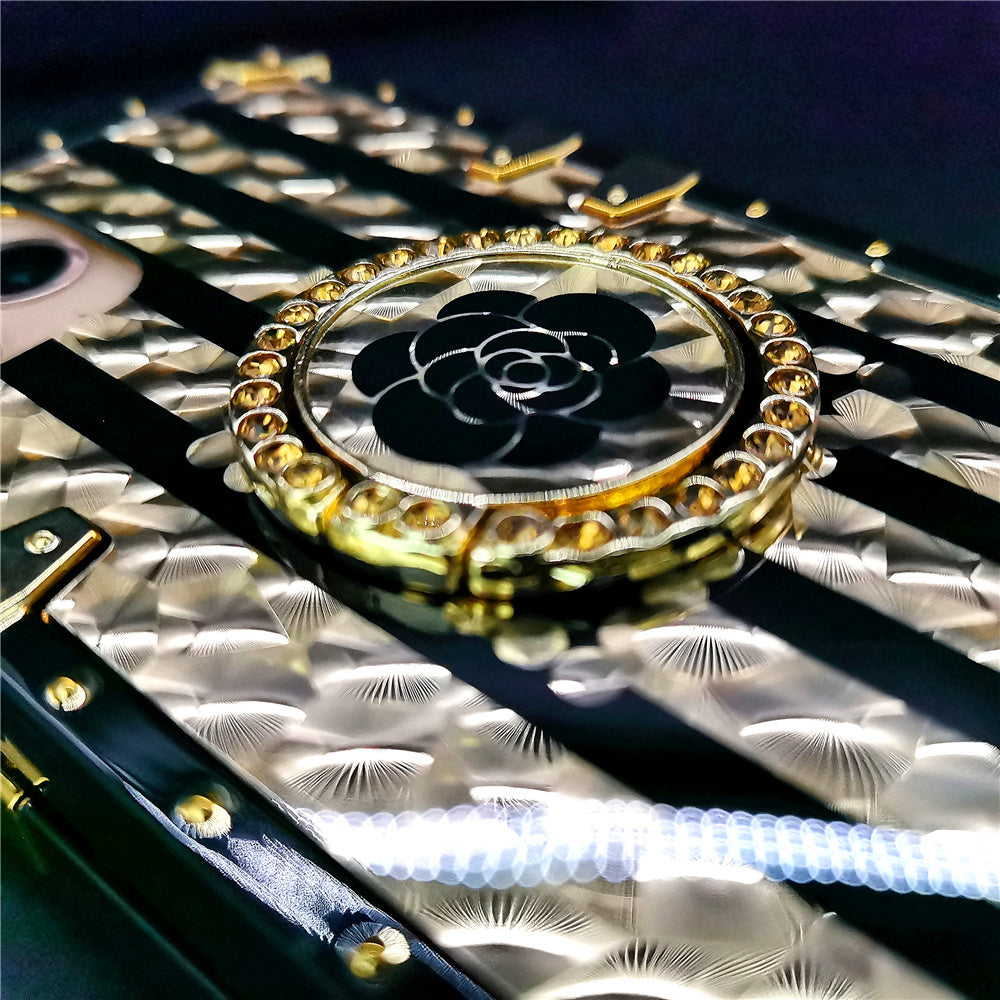 Baroque style luxury shiny ring phone case - {{ shop_name}} varyfun